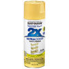 Rust-Oleum Painter'S Touch Ultra Cover Gloss Warm Yellow Spray Paint 12 Oz. (Pack Of 6)