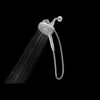 Spot resist brushed nickel handheld shower