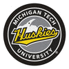 Michigan Tech University Roundel Rug - 27in. Diameter