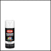 Krylon Fusion All-In-One Flat White Paint + Primer Spray Paint 12 oz (Pack of 6).