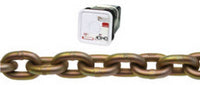 Campbell 5/16 in. Oval Link Carbon Steel Transport Chain 5/16 in. D X 50 ft. L