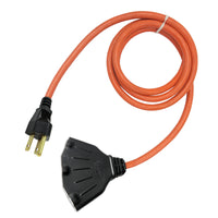 Projex Indoor 10 ft. L Orange Extension Cord 14/3