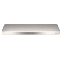 Broan Sahale 30 in. W Silver Range Hood