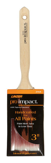 Linzer Pro Impact 3 in. Flat Paint Brush