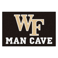 Wake Forest University Man Cave Rug - 19in. x 30in.