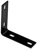 National Hardware 5.1 in. H X 1.5 in. W X 0.125 in. D Black Carbon Steel Inside/Outside Corner Brace