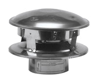 Selkirk 4 in. D Stainless Steel Termination Cap