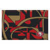 NFL - San Francisco 49ers XFIT Rubber Scraper Door Mat