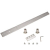 National Hardware Satin Nickel Silver Steel Sliding Door Hardware Kit 1 pk (Pack of 12)