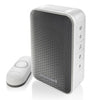 Honeywell 3 Series Portable Wireless Doorbell with Strobe Light & Surface Mount Push Button