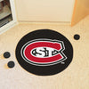 St. Cloud State University Hockey Puck Rug - 27in. Diameter