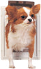 PetSafe 11.625 in. H X 7-3/4 in. W Aluminum Pet Door