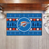 NBA - Oklahoma City Thunder Holiday Sweater Rug - 19in. x 30in.