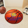 Western Illinois University Basketball Rug - 27in. Diameter