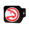 NBA - Atlanta Hawks Black Metal Hitch Cover - 3D Color Emblem