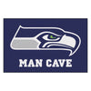 NFL - Seattle Seahawks Man Cave Rug - 19in. x 30in.