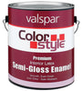 Valspar 44-26200 GL 1 Gl Wt ColorStyle® Interior Latex Semi Gloss Enamel Paint (Pack of 4)