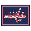 NHL - Washington Capitals 8ft. x 10 ft. Plush Area Rug