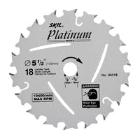 SKIL 5-1/2 in. D X 5/8 in. Platinum Series Carbide Circular Saw Blade 18 teeth 1 pc