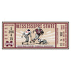 Mississippi State University Ticket Runner Rug - 30in. x 72in.