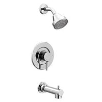 Chrome Posi-Temp(R) tub/shower