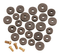 Plumb Pak Assorted in. D Rubber Faucet Washers 20 pk