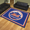 MLB - New York Mets 8ft. x 10 ft. Plush Area Rug