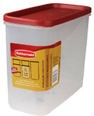 Rubbermaid Brilliance 4.7 C. Clear Rectangle Food Storage
