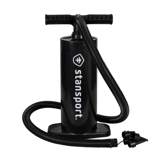 Stansport Black Double Action Hand Pump 4.7 in. H X 7.8 in. W X 14.5 in. L 66 gal 1 pk