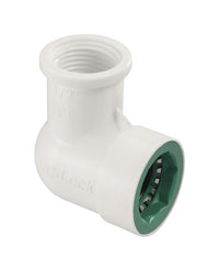 Orbit Pvc-Lock 3/4 In. Push  X 1/2 In. Dia. Fpt Plastic Elbow