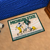 Michigan State University Ticket Stub Rug - 19in. X 30in.