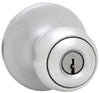 Kwikset  Polo  Satin Chrome  Entry Knobs  ANSI/BHMA Grade 3  1-3/4 in.