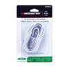 Monster Cable Just Hook It Up 7 ft. L White Modular Telephone Line Cable (Pack of 6)