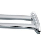 CHROME ADJUSTABLE CURVED SHOWER ROD