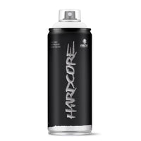 MTN Hardcore Gloss White Spray Paint 11 oz (Pack of 6).