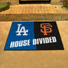 MLB House Divided - Dodgers / Giants House Divided Rug