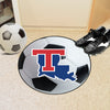 Louisiana Tech University Soccer Ball Rug - 27in. Diameter