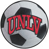 University of Nevada, Las Vegas (UNLV) Soccer Ball Rug - 27in. Diameter