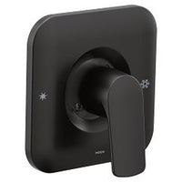 Matte black Posi-Temp(R) tub/shower valve only