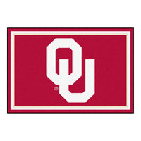 University of Oklahoma 5ft. x 8 ft. Plush Area Rug