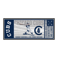 MLB - Chicago Cubs Retro Collection Ticket Runner Rug - 30in. x 72in. - (1911)