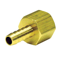 JMF Brass 3/8 in. Dia. x 1/2 in. Dia. Adapter Yellow 1 pk (Pack of 4)