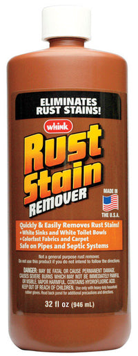 Whink No Scent Rust Stain Remover Liquid 32 oz. (Pack of 6)