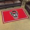 North Carolina State University Wolfpack 4ft. x 6ft. Plush Area Rug