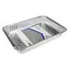 Home Plus Durable Foil 9 in. W x 13 in. L Cake Pan Silver 1 pk (Pack of 12)