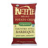 Kettle Brand Potato Chips - Country Style Barbeque - Case of 15 - 5 oz.