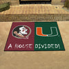 House Divided - Florida State / Miami House Divided Rug