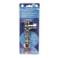 Plumb Pak 1/2 in. Compression X 3/8 in. Compression Brass Angle Valve