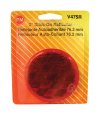 Peterson Red Round Reflector 1 pk