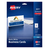 Avery 28371 White Ink Jet Printer Business Cards 100 Count (Pack of 5)